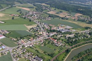 Vue aérienne de Cambronne Lès Ribécourt