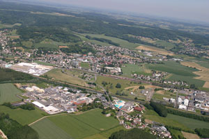 Vue aérienne de Ribécourt-Dreslincourt CC2V