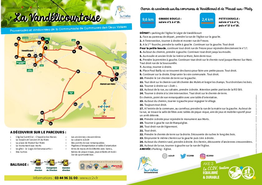 Circuit d'interprétation "La Vandelicourtoise"