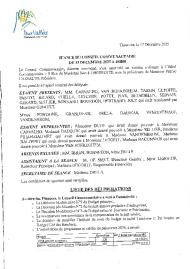 Délibérations du Conseil Communautaire CC2V du 15 décembre 2025