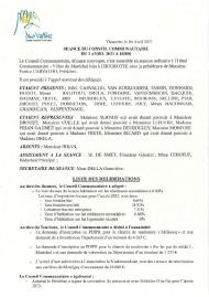 Délibérations du Conseil Communautaire CC2V du 3 avril 2023 