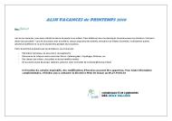 Activités ALSH Printymeps 2018 Bailly