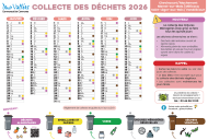 Chevincourt / Machemont / Marest-sur-Matz / Mélicocq / Saint-Lèger-aux-Bois / Vandélicourt - Calendrier de collecte 2026